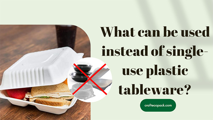 O que pode ser usado em vez de talheres de plástico descartáveis?